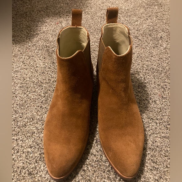 Suede Nisolo ankle boots size 7 - Picture 1 of 4